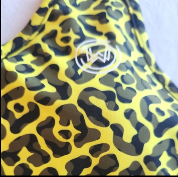 🏷️2XL WHAT WAIST VIBES BRA - LEOPARD MEDIUM SUPPORT - Picture 6 of 10